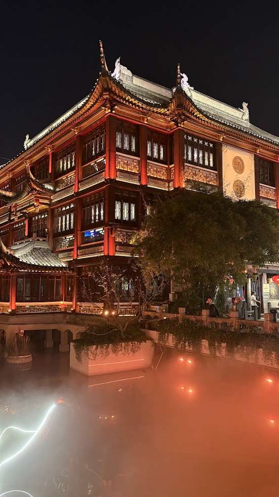 豫園の夜景