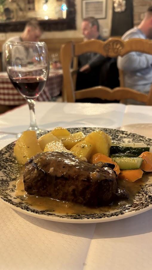Le Vieux Bistrotのステーキ